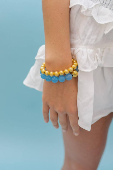 Lisi Lerch Georgia Beaded Bracelet - Quartz  (6 New Colors)