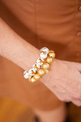Lisi Lerch Georgia Beaded Stack - 14mm &  Horse Bracelet
