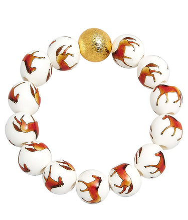 Lisi Lerch Georgia Beaded Stack - 14mm &  Horse Bracelet