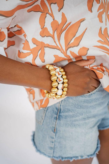 Lisi Lerch Georgia Cowboy Boot Beaded Bracelet - Brooke Wright x Lisi Lerch Collection