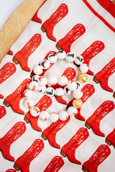 Lisi Lerch Georgia Cowboy Boot Beaded Bracelet - Brooke Wright x Lisi Lerch Collection