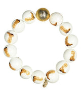 Lisi Lerch Georgia Cowboy Boot Beaded Bracelet - Orange - Sample Sale - Final Sale