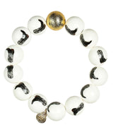 Georgia Cowboy Boot - Red, Black & 14MM - Bracelet Bundle Brooke Wright x Lisi Lerch Collection - Lisi Lerch