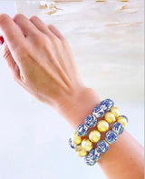 Lisi Lerch Georgia - Gold Beaded Bracelet