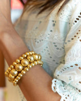 Lisi Lerch Georgia - Gold Beaded Bracelet