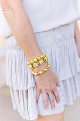 Lisi Lerch Georgia - Gold Beaded Bracelet
