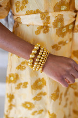 Lisi Lerch Georgia - Gold Beaded Bracelet