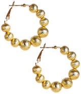 Lisi Lerch Georgia Hoop - Brushed Gold 10mm