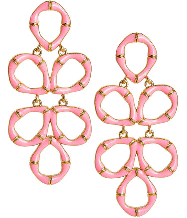 Lisi Lerch Ginger - Enamel Bamboo Earring