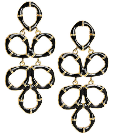 Lisi Lerch Ginger - Enamel Bamboo Earring