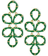 Lisi Lerch Ginger - Enamel Bamboo Earring