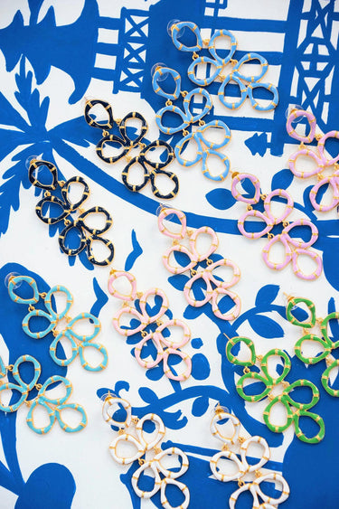 Lisi Lerch Ginger - Enamel Bamboo Earring