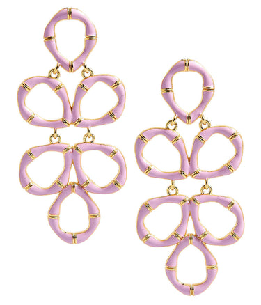 Lisi Lerch Ginger - Enamel Bamboo Earring