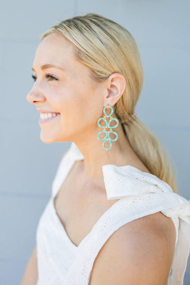 Lisi Lerch Ginger - Enamel Bamboo Earring