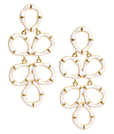 Lisi Lerch Ginger - Enamel Bamboo Earring