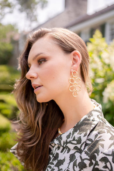 Lisi Lerch Ginger - Enamel Bamboo Earring