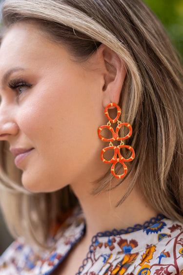 Lisi Lerch Ginger - Enamel Bamboo Earring