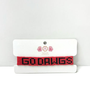 Lisi Lerch Go Dawgs - Beaded Bracelet