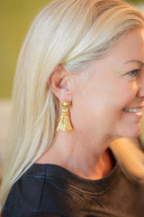 Lisi Lerch Gold Annie Tassel Earring - 18k Gold Plated