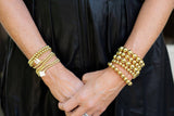 Lisi Lerch Hadley - 18k Gold Plated Beaded Bracelets