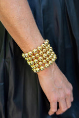 Lisi Lerch Hadley - 18k Gold Plated Beaded Bracelets