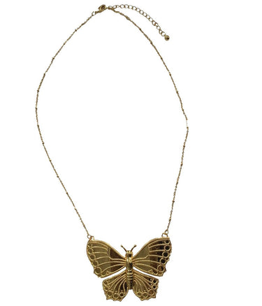 Lisi Lerch Haines Butterfly Necklace - Avoly Collection