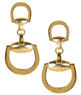 Lisi Lerch Horsebit - Gold Earrings