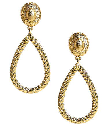 Lisi Lerch Jamie - Gold Rope Earrings
