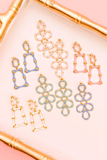 Lisi Lerch Jordan Enamel Bamboo Earring