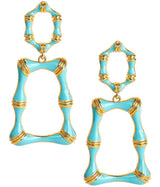 Lisi Lerch Jordan Enamel Bamboo Earring