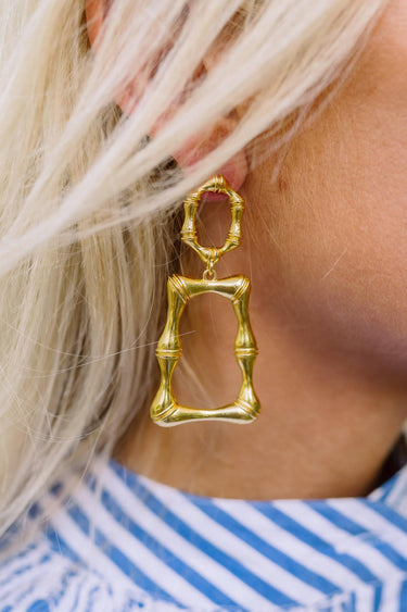 Lisi Lerch Jordan Enamel Bamboo Earring