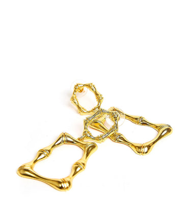 Lisi Lerch Jordan Enamel Bamboo Earring