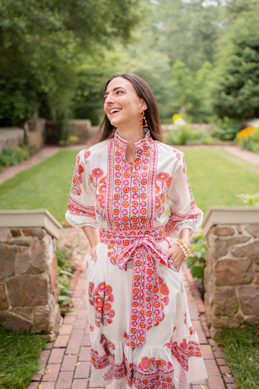 Lisi Lerch Jordan Enamel Bamboo Earring