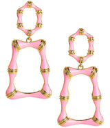 Lisi Lerch Jordan Enamel Bamboo Earring