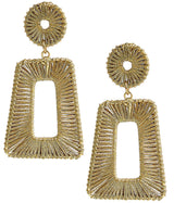 Lisi Lerch Jordan - Raffia Earring