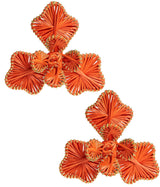 Lisi Lerch Kaia - Raffia Flower Earring