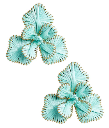 Lisi Lerch Kaia - Raffia Flower Earring