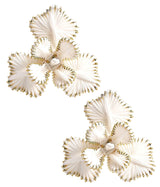 Lisi Lerch Kaia - Raffia Flower Earring