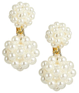 Lisi Lerch Kate Cluster Pearl Small - Earrings - Belle of the Ball