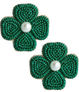 Lisi Lerch Kerry Beaded Clover Stud Earring - PreOrder March 5th