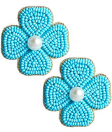 Lisi Lerch Kerry Beaded Clover Stud Earring - PreOrder March 5th