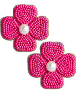 Lisi Lerch Kerry Beaded Clover Stud Earring - PreOrder March 5th