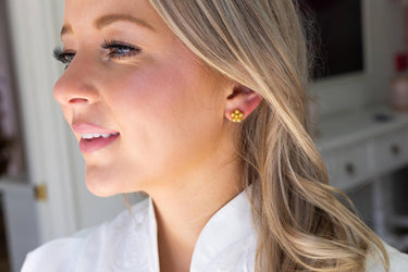 Lisi Lerch La Fleur - Metal Cluster Stud - Amy Littleson Collection
