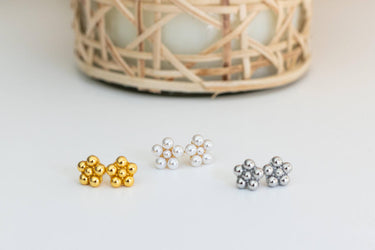 Lisi Lerch La Fleur - Metal Cluster Stud - Amy Littleson Collection