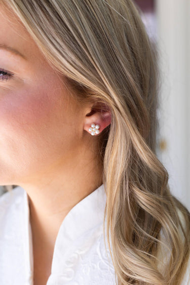 Lisi Lerch La Fleur - Metal Cluster Stud - Amy Littleson Collection