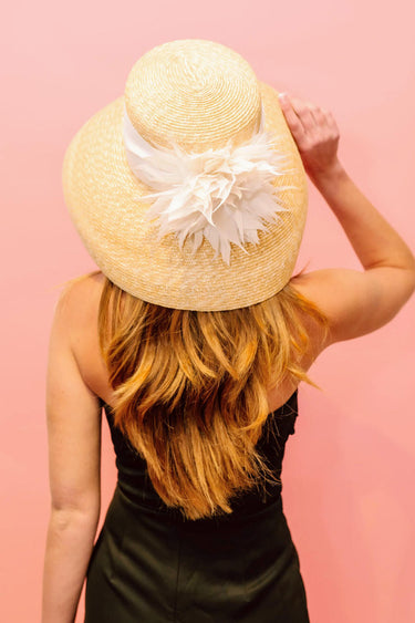 Lisi Lerch Lauren Hat - Feather - Derby Collection