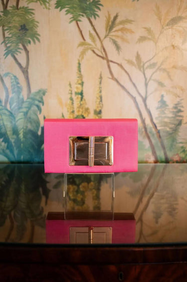 Lisi Lerch Lillian Clutch - Pink Faille