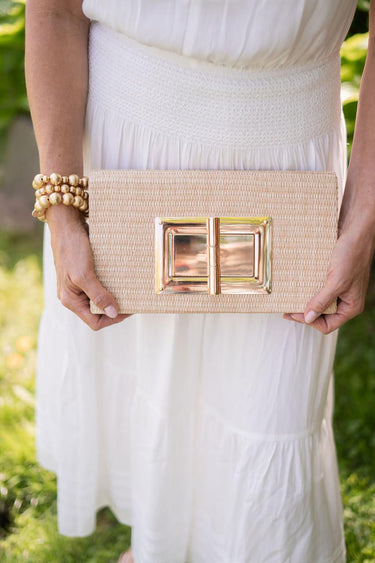 Lisi Lerch Lillian Clutch - Straw