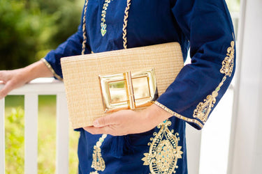Lisi Lerch Lillian Clutch - Straw