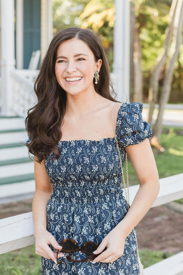 Lisi Lerch Limelight - Colored - Statement hydrangea earrings